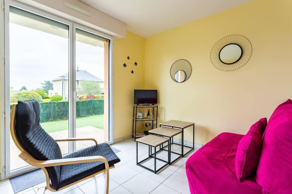 L'Opale - Joli Appartement Avec Jardin Et Garage Dinard Eksteriør bilde