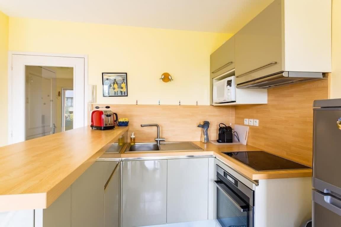 L'Opale - Joli Appartement Avec Jardin Et Garage Dinard Eksteriør bilde